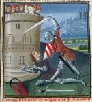 Le combat de Lancelot et Méléagant 1
